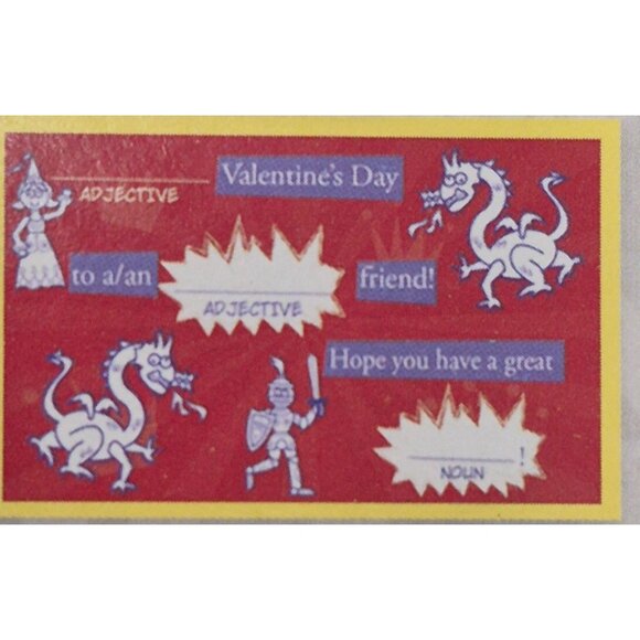 Way to Celebrate 16CT MadLib Valentine Exchange Cards with Pencils - Picture 5 of 12